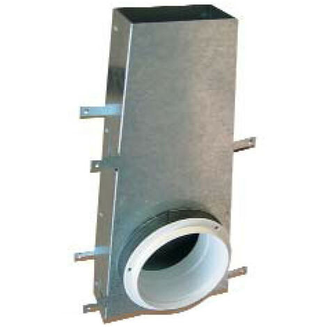 Manchette coudée D125 -  S&P UNELVENT - 892001  Manchette coudée D125