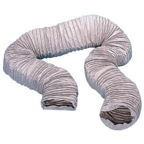 Unelvent – Gaine VMC souple PVC renforcée 90 x 45 mm – Longueur 6 m – Pour systèmes de ventilation – 813961