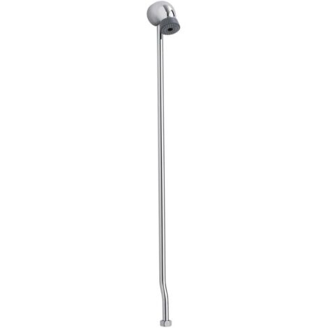 Presto – Pomme de douche fixe à picots anticalcaire – Tube et collier inclus – Hauteur 876 mm – Design sans contact pour salle de bain (1/2)