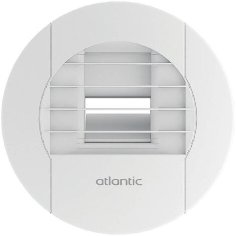 Atlantic – Bouche VMC hygroréglable cuisine 10-45 m³/h – Débit de pointe 105 m³/h – Commande manuelle par cordon – Ø 125 mm (1/3)
