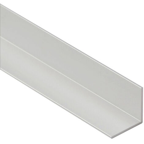 Duval – Cornière aluminium brut 20x20x1,5mm – Longueur 2m – Pour structures métalliques et assemblages robustes