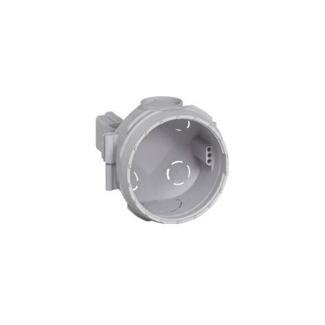 Legrand – Boîte d'encastrement mural pour béton 1 poste profondeur 58mm – Compatible couvercles DCL – 81941