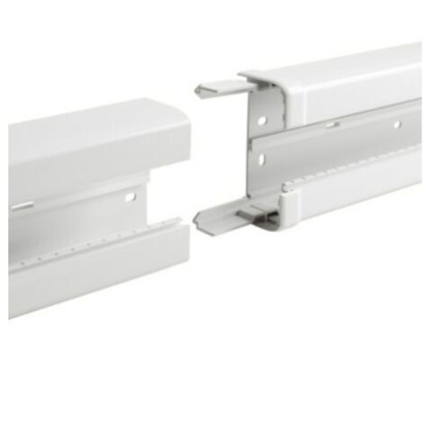 Eclisse de jonction pour goulotte à clippage direct Mosaic 50x105mm blanc LEGRAND 075662 (1/2)