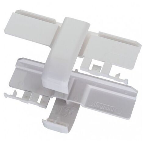Legrand Mosaic 075663 Eclisse de jonction pour goulotte à clippage direct Mosaic 50x145mm