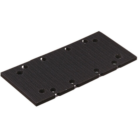Makita – Plateau caoutchouc auto-agrippant pour ponceuses vibrantes – Longueur 229 mm – Largeur 115 mm – Pour ponçage bois dur (1/2)