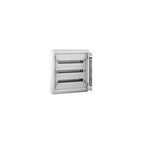Coffret distribution encastré XL³ 160 tout modulaire 3 rangées 72 mod LEGRAND 020013