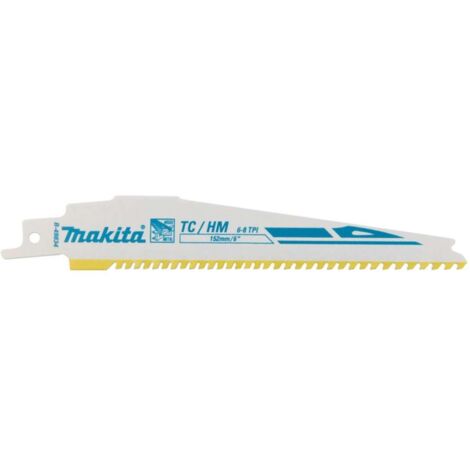 LAME RECIPRO BOIS ET METAL CARBURE 152MM MAKITA B-49834 (1/2)