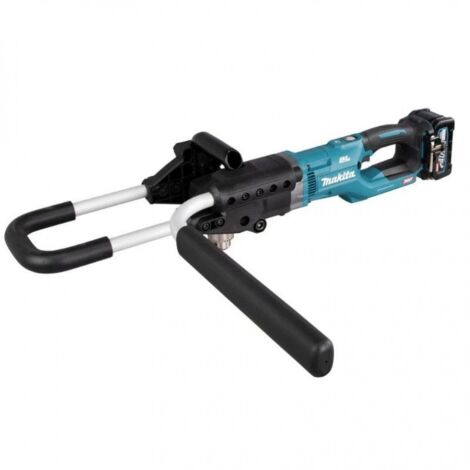 Makita – Tarière électrique 40V max 200 mm – Puissance 1350 W – 2 vitesses 0-1500 tr/min – Avec 1 batterie 4Ah – DG001GM105 (1/5)