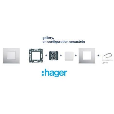 interrupteur - automatique - 3 fils - hager gallery wxf052