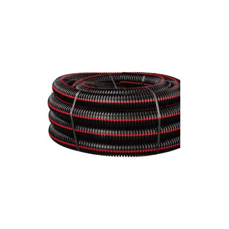 Gaine électrique TPGLISS NB vert 40/25 – Fourreau noir bandes vertes – Protection réseaux électriques – Glisse améliorée – Certifié NF – Courant (1/2)