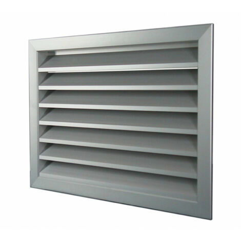 Grille extérieure de soufflage/reprise, alu, D 600 x 1000 mm S&P (UNELVENT) 872587