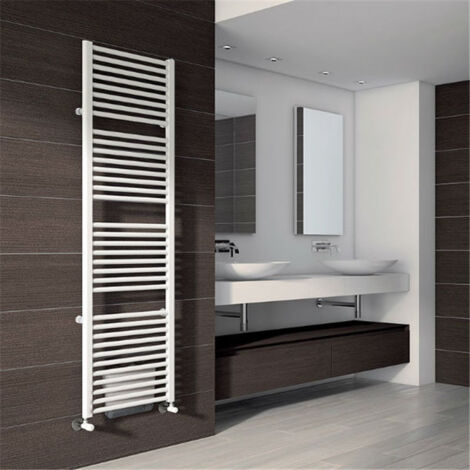 Irsap – Sèche-serviette eau chaude soufflant 710 W – Soufflant 1000 W – Dimensions 530 x 1509 x 126 mm – Indice IP24