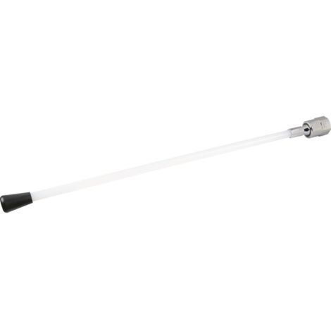 Presto – Manette au genou pour robinet à levier – Longueur 510 mm – Filetage plomberie – Configuration raccord pour usage hygiénique