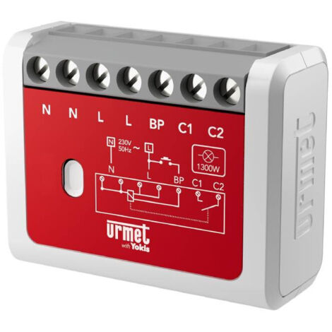 Micromodule télérupteur 1300W bornier à vis Zigbee UP MTR1300EB-UP YOKIS 4820406