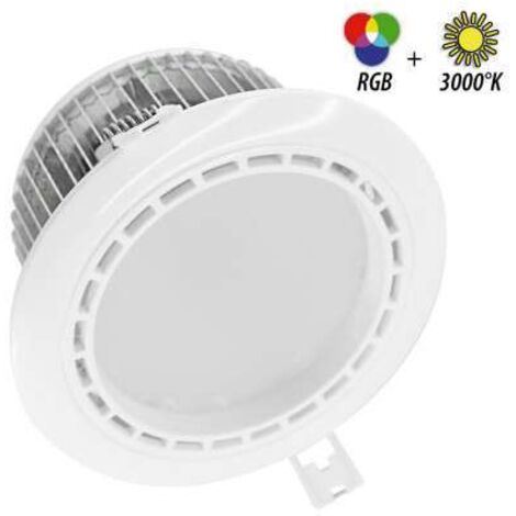 LED 13  WATT SPOT PLAFOND RGB+W 3000K  BOITE (1/5)
