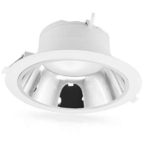 LED DOWNLIGHT BLANC ROND 150mm 15W 4000K BASSE LUMINANCE IP20 1330 LM