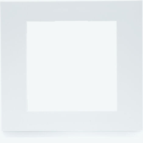 Plaque gallery plastique pour thermostat KNX WKT510 et WKT511 gallery pure HAGER WXP0009