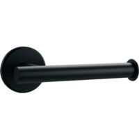 Support de papier toilette Delabie pour 1 rouleau, acier inoxydable noir mat