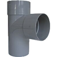 CULOTTE PVC A 87.30° POUR EVACUATION MALE FEMELLE
