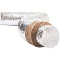 Conduit souple alu isolé phonique Ecosoft 50mm classé M0 D400mm Lg10000mm NATHER 990516
