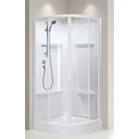 CABINE DOUCHE SMART PLEIN SUD R90 ALUTRADE IMPEXP EURL SMAR90M-1D