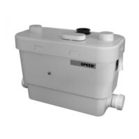 SFA – Pompe de relevage Sanispeed – Évacuation eaux usées – Refoulement vertical 7m – Température max 75°C – Sanialarm® inclus