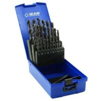 Coffret de 25 forets aciers de 1 à 13 mm IZAR CUTTING TOOLSL 18807