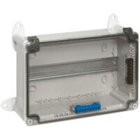 Legrand – Boîte de dérivation plastique IP55 IK07 220x170x86mm – Couvercle transparent RAL7035 – Faible profondeur pour installation murale