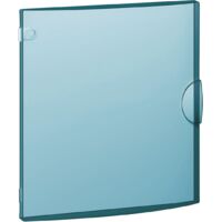 Porte transparente pour coffret Gamma 18 2 rangées 36 M HAGER GP218T