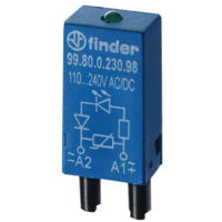 Module LED 110 à 240V AC DC supports 95833 95853 FINDER 9980023059