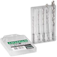 Set 5 forets à métaux HSS-G din 338 1/4" Ø3.4.5.6.8 L.76à117 HIKOKI 780465