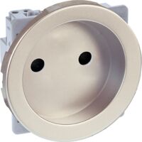 Prise 2P 16A - COMETE Couleur Titane