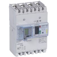 DISJONCTEUR MAGNETOTHERMIQUE DPX3 160 MT+DIFF 4P 16A 16KA LEGRAND 420030