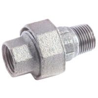 RACCORD UNION CONIQUE FONTE GALVANISEE MALE FEMELLE N° 341