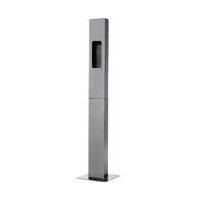 Potelet haut. 160 cm semelle fixation inox 4mm pr jpdvflbm-ni repris,ni échangé PA1607 AIPHONE 140022