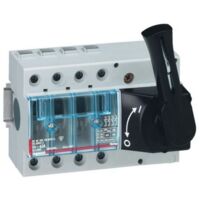 Interrupteur-Sectionneur Vistop 4 pôles 160A Commande Frontale Noire LEGRAND 022553