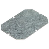 Plaque de montage métal épaisseur 15/10e pour boîtiers industriels 270x170mm LEGRAND 035814