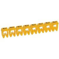 REPÈRE CAB 3 POUR FILERIE 0,5 À 1,5 MM² LETTRE MAJUSCULE J LEGRAND 038309
