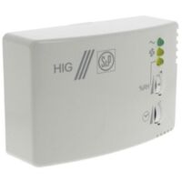 Unelvent – Boîtier hygrostat réglable 60-90% – Temporisation 1-25 mn – Pour ventilateur – SKU 704078