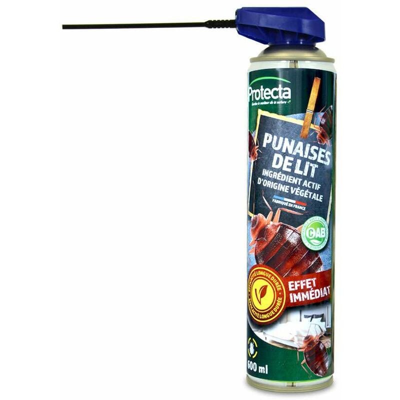 Insecticide Anti Punaise De Lit 300ml Spray Bombe Anti Punaises Mites  Acariens