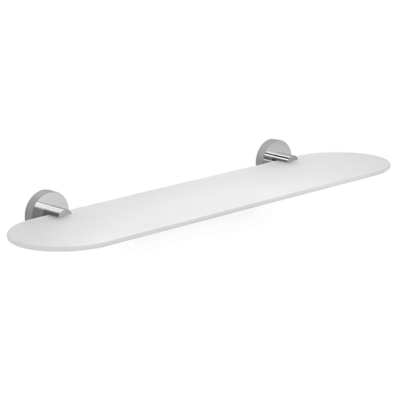 Mensola Da Parete In Vetro Temperato Tino Tech 110x30 Cm - Portata 15 Kg, Spessore 8 Mm, Trasparente