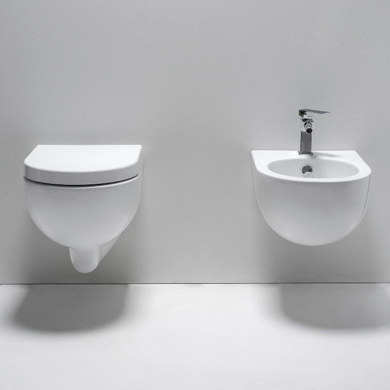 Sanitari Sospesi Azzurra Mini Nuvola Wc Sedile Soft Close e Bidet