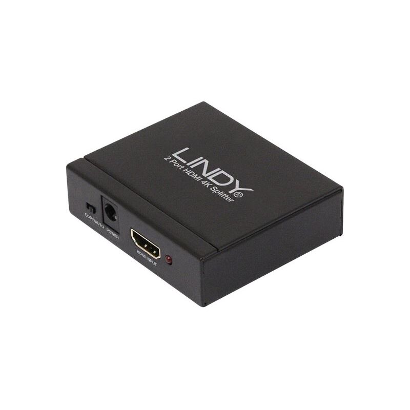 Lindy 38158 - HDMI 4K 2160P30 3D Splitter, 2 porte