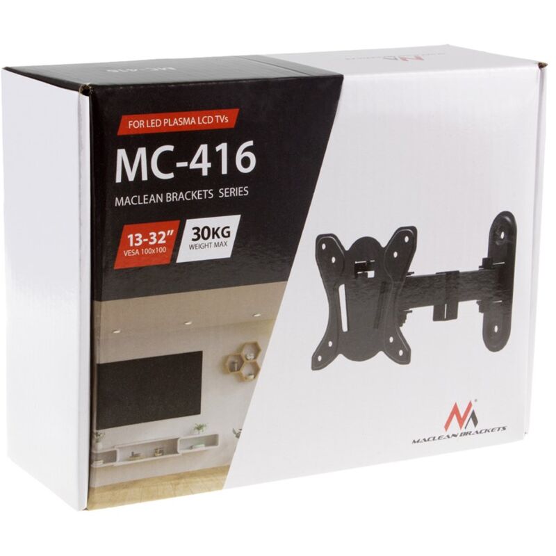 One For All Supporto TV Fisso 13"/27" VESA 100X100 Max 50Kg - Foto 5