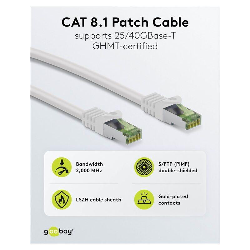 Cavo Rete RJ45 Piatto Rame Cavo Di Rete Piatto CAT 8.1 In Rame - Foto 5