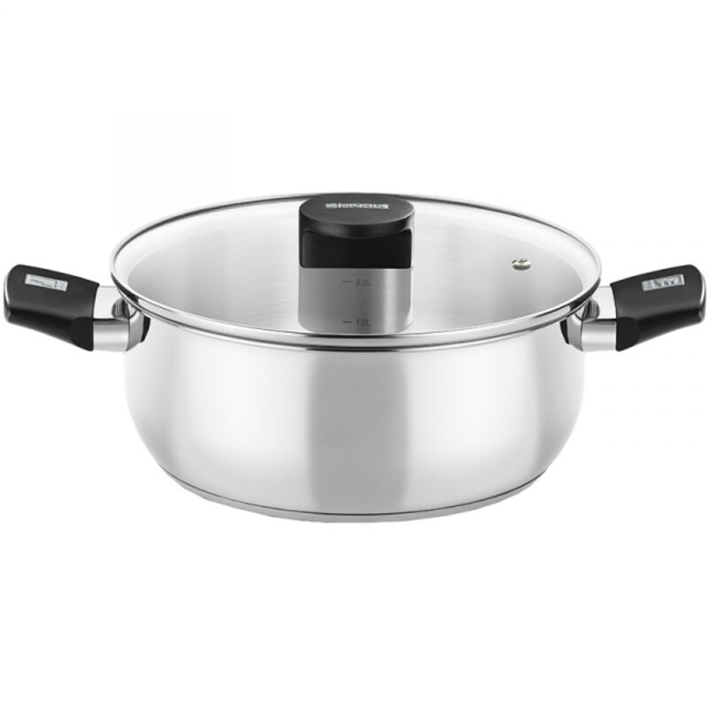 Friggitrice elettrica da banco in acciaio inox - 1 vasca - capacità 3