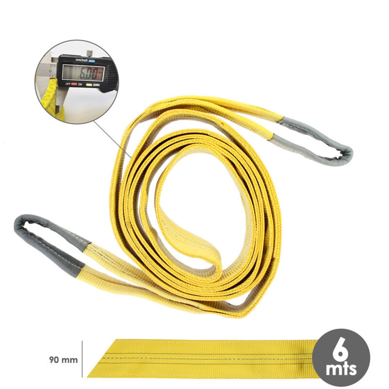 Fettuccia In Nylon Pesante Larga 50 Mm | Venduta A Metri (5 Yards) | Ideale Per Cinture, Collari E Guinzagli | Gold ZA64