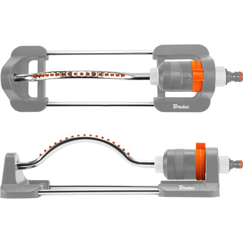 Irrigatore oscillante con struttura in plastica ABS e 16 ugelli in
