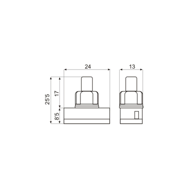 INTERRUTTORE 1 PULSANTE TOUCH SCREEN 1 VIA - EXPRESSTECH STORE