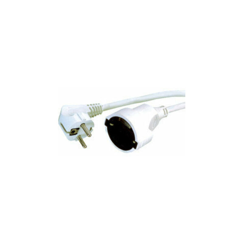 Cavo di prolunga H05VVV-F 3x1,5mm Electro Dh 36.762/3/B, bianco,  8430552115402